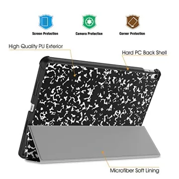 Stylish Fintie iPad Case with Pencil Holder and Auto Sleep