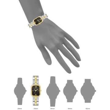 Anne Klein Women's Elegant Two-Tone Bracelet Watch