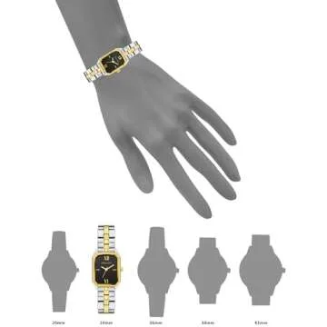 Anne Klein Women's Elegant Two-Tone Bracelet Watch