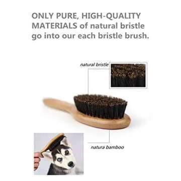Gentle Patina Dog Cat Brush for All Fur Types