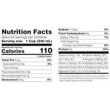 Silk Shelf-Stable Soy Milk Vegan Non-GMO 8g Protein