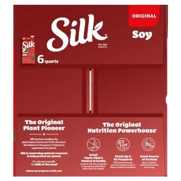Silk Shelf-Stable Soy Milk Vegan Non-GMO 8g Protein