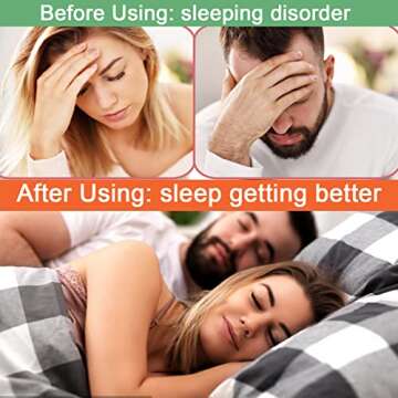 Grounding Mat, Grounding Sheet for Sleeping Improving Sleep, Grounding Mat for Reducing Stress (Full...