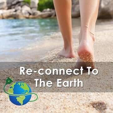 Grounding Mat, Grounding Sheet for Sleeping Improving Sleep, Grounding Mat for Reducing Stress (Full-54IN * 71IN)