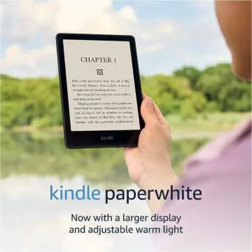 Kindle Paperwhite with 6.8" Display & Warm Light