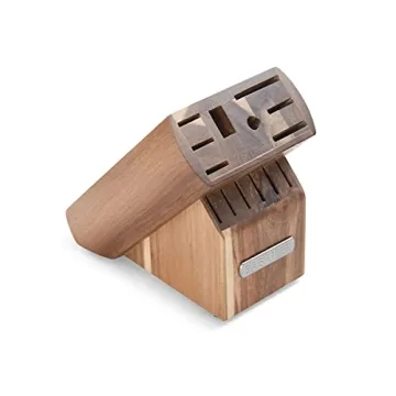 Sabatier 15-Piece Knife Block Set | High-Carbon Knives | Acacia Wood Block