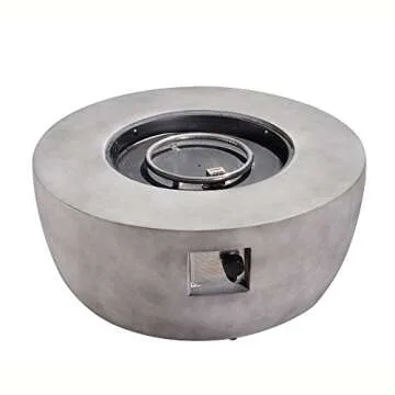 Teamson Home Smokeless Propane Gas Fire Pit