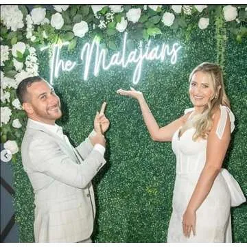 Custom Neon Signs for Wall Decor, Large Custom Neon Name Sign Personalized, Neon Sign For Girls Bedroom Wedding Birthday Party, Custom Led Sign Wall Backdrop Gift Dorm Beauty Bar Business Light