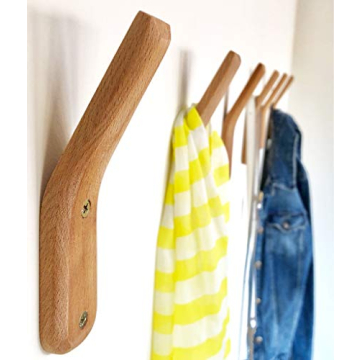 Stylish UMZi Beech Wood Coat Hooks for Any Room