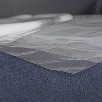 Becko US Clear Self-Seal Poly Bags for Packing Clothes