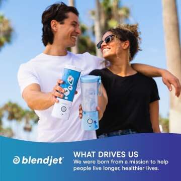 BlendJet Portable Blender - Perfect for Smoothies On the Go