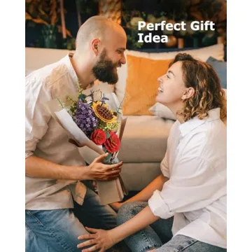 ROBOTIME 3D Flower Bouquet DIY Kit - Creative Home Decor