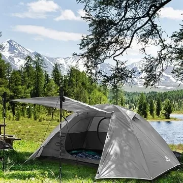 Forceatt Waterproof 2-Person Camping Tent for Outdoor Adventures