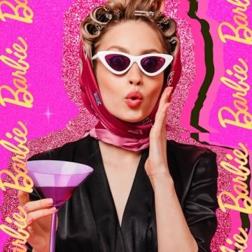 Barbie Martini Glass Set by Dragon Glassware - 8oz