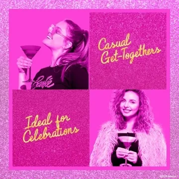 Barbie Martini Glass Set by Dragon Glassware - 8oz