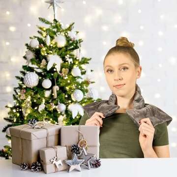 Mars Wellness Heated Microwave Heating Pad for Neck and Shoulders - Herbal Hot/Cold Deep Penetrating...