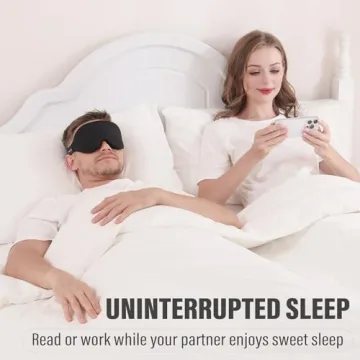 YIVIEW Sleep Mask: Complete Light Blocking for Comfort