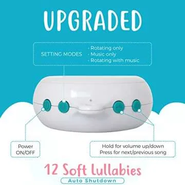 Montessori Baby Crib Mobile for Visual Stimulation