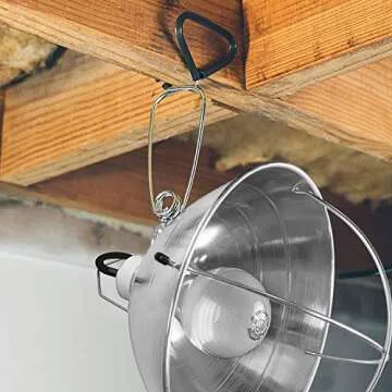 HealSmart 10.5 Inch Clamp Lamp Light for Pets and Plants