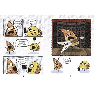 Pizza and Taco: Rock Out! A Hilarious Graphic Novel Adventure