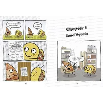 Pizza and Taco: Rock Out! Fun Graphic Novel for Kids