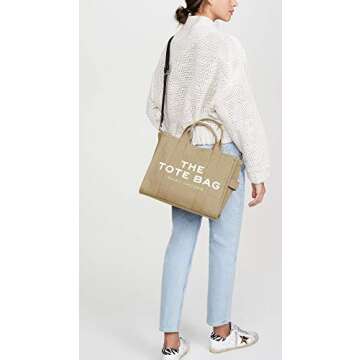 Marc Jacobs Women's The Medium Tote Bag, Slate Green, One Size