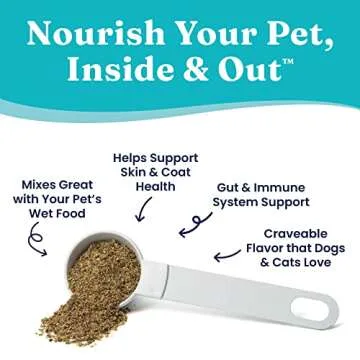 Solid Gold Dog & Cat Vitamin Supplements - Kelp Powder, Omega 3, Vitamins, Digestive Enzymes, Immune Support - 5 oz