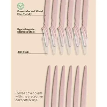MoHern 31 Pcs Dermaplaning Tool for Face - Sharp & Safe