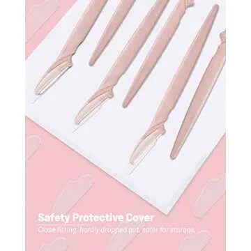 MoHern 31 Pcs Dermaplaning Tool for Face - Sharp & Safe