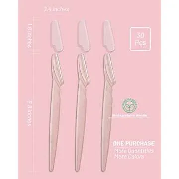 MoHern 31 Pcs Dermaplaning Tool for Face - Sharp & Safe