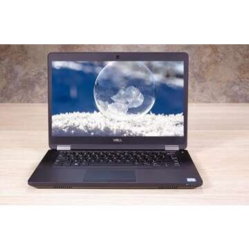 Dell Latitude E5470 Laptop, 14in Business Notebook, Intel Core 6th Gen, 8GB RAM, 256GB SSD, HDMI, VG...