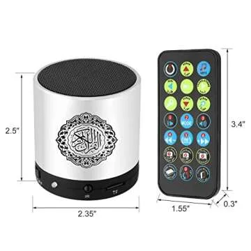 Portable Digital Quran Speaker with Remote Control for All