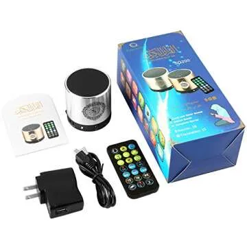 Portable Digital Quran Speaker with Remote Control for All