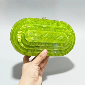 Luxury Acrylic Evening Clutch Bag for Women