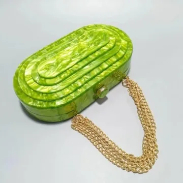Luxury Acrylic Evening Clutch Bag for Women