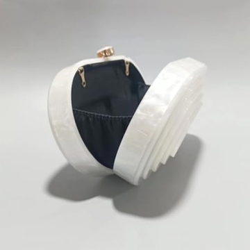 Luxury Acrylic Evening Clutch Bag for Women