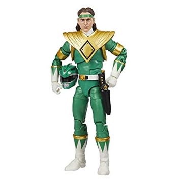 Power Rangers Lightning Collection Mighty Morphin Green Ranger 6-Inch Premium Collectible Action Fig...