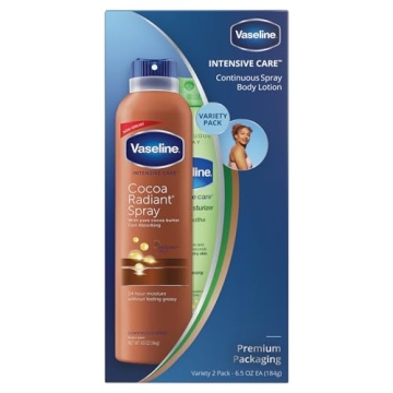 Vaseline Cocoa Radiant & Aloe Soothe Spray 2-Pack