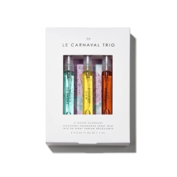 Le Monde Gourmand 3 Piece Carnaval Trio Purse Spray Set - Unique Fragrance Collection for All