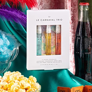 Le Monde Gourmand 3 Piece Carnaval Trio Purse Spray Set