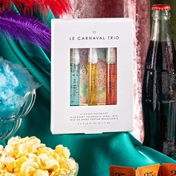 Le Monde Gourmand 3 Piece Carnaval Trio Purse Spray Set