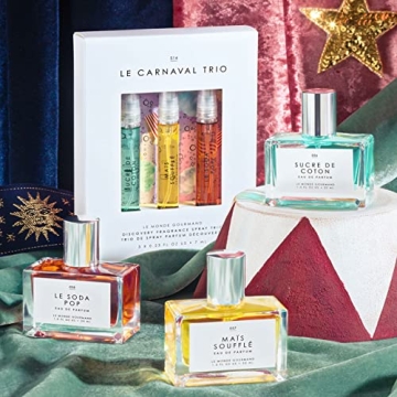 Le Monde Gourmand 3 Piece Carnaval Trio Purse Spray Set