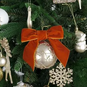 AIMUDI Velvet Bows for Gifts & Decorations - 12 PCs