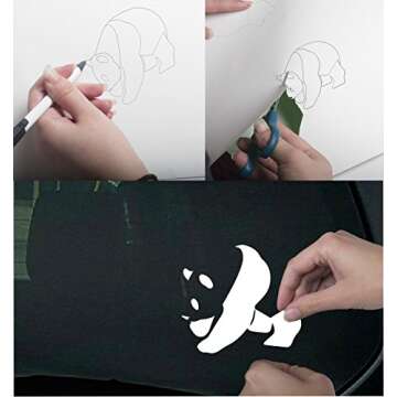 EZ Craft USA Glossy Adhesive Backed Vinyl Sheets (1, Assorted)