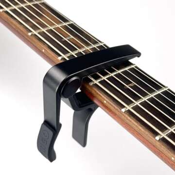 WINGO Guitar Capo with 5 Free Picks for Guitars