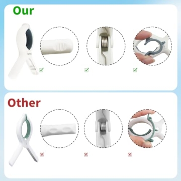 Beach Towel Clips with Strong Grip for Outdoor Use