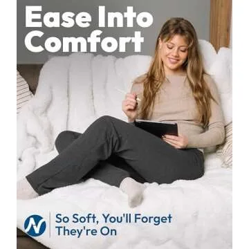 Nirlon Straight Leg Yoga Pants - Straight Leg Yoga Pants for Women Breathable Leggings for Women for...