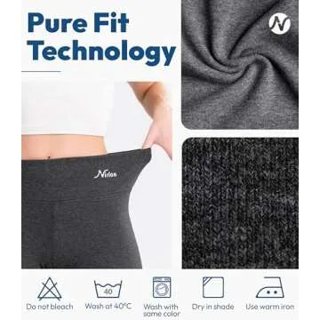 Nirlon Straight Leg Yoga Pants - Comfort & Style for Women