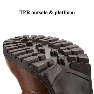 DREAM PAIRS Stylish Combat Ankle Boots for Women