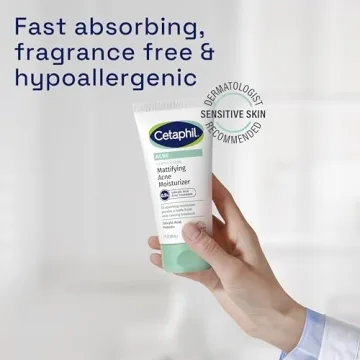 Cetaphil Mattifying Acne Moisturizer for Sensitive Skin